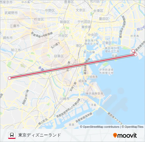 高速 の路線図