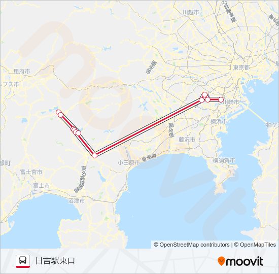高速  Line Map