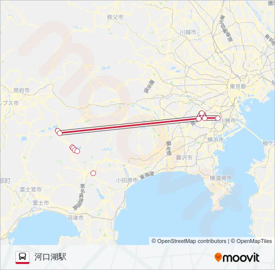 高速  Line Map