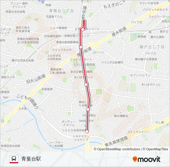 出入庫 の路線図