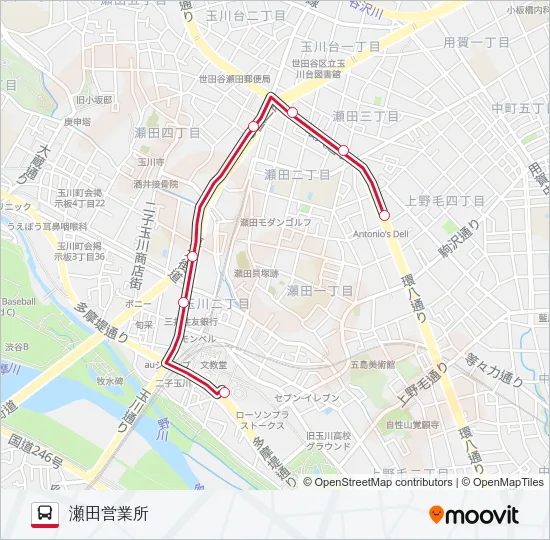 出入庫 の路線図