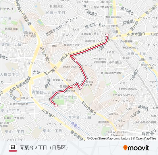 トランセ  Line Map