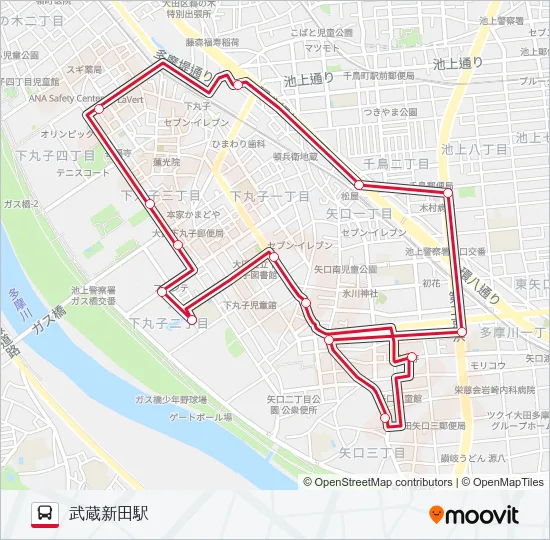 たまちゃん  Line Map