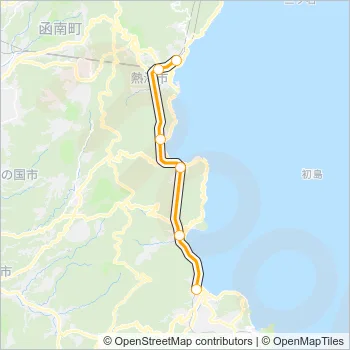 伊東線 ITO LINE Metro Line Map