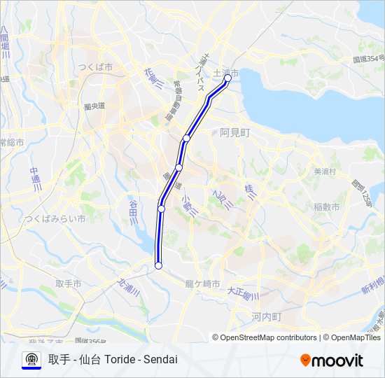 常磐線 JOBAN LINE 地下鉄 - メトロの路線図