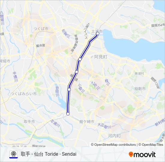 常磐線 JOBAN LINE 地下鉄 - メトロの路線図