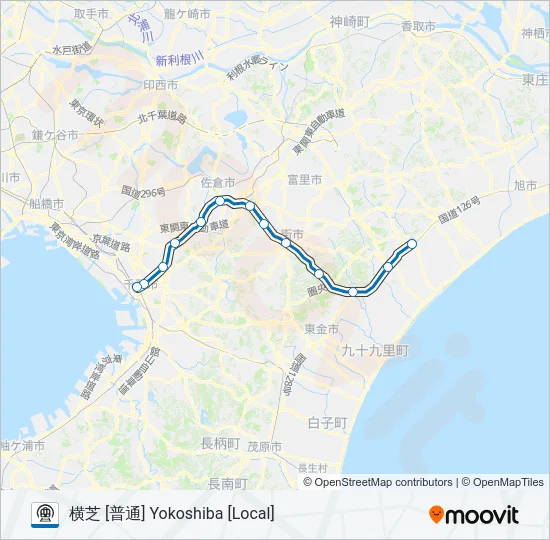 総武本線 SOBU LINE 地下鉄 - メトロの路線図