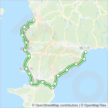 内房線 UCHIBO LINE Metro Line Map