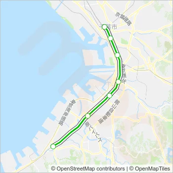 内房線 UCHIBO LINE Metro Line Map