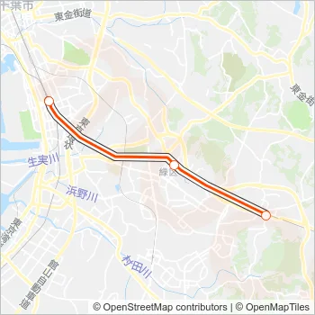 外房線 SOTOBO LINE Metro Line Map