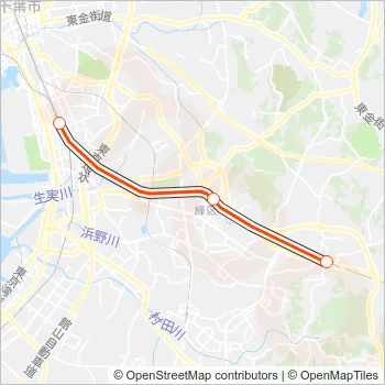 外房線 SOTOBO LINE Metro Line Map