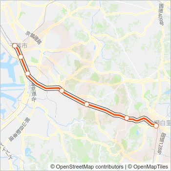 外房線 SOTOBO LINE Metro Line Map