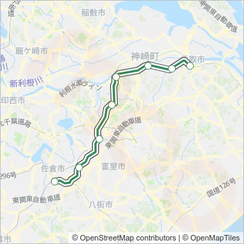 成田線 NARITA LINE Metro Line Map