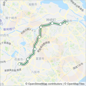 成田線 NARITA LINE Metro Line Map
