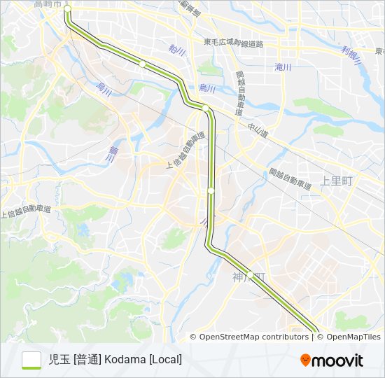 八高線 HACHIKO LINE 地下鉄 - メトロの路線図