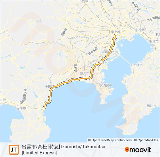 東海道線 TOKAIDO LINE 地下鉄 - メトロの路線図