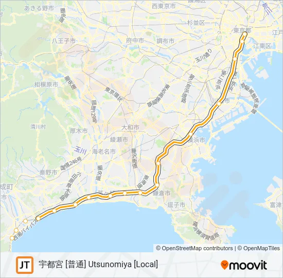 東海道線 TOKAIDO LINE 地下鉄 - メトロの路線図