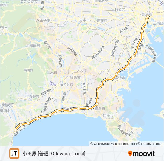 東海道線 TOKAIDO LINE 地下鉄 - メトロの路線図