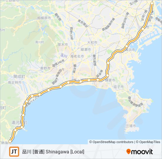 東海道線 TOKAIDO LINE 地下鉄 - メトロの路線図