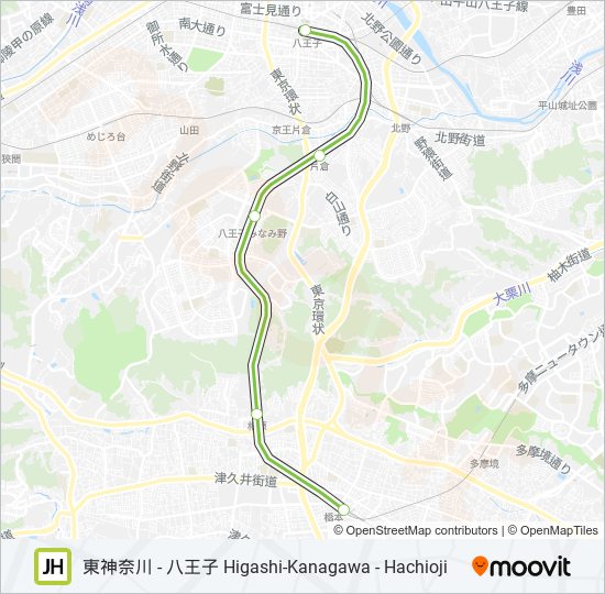 横浜線 YOKOHAMA LINE 地下鉄 - メトロの路線図