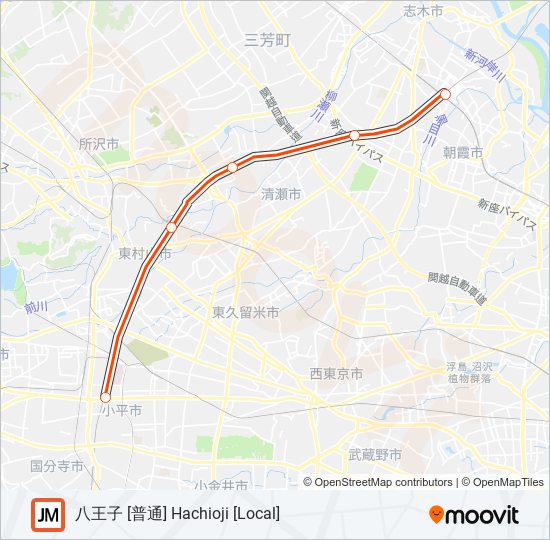 武蔵野線 MUSASHINO LINE 地下鉄 - メトロの路線図