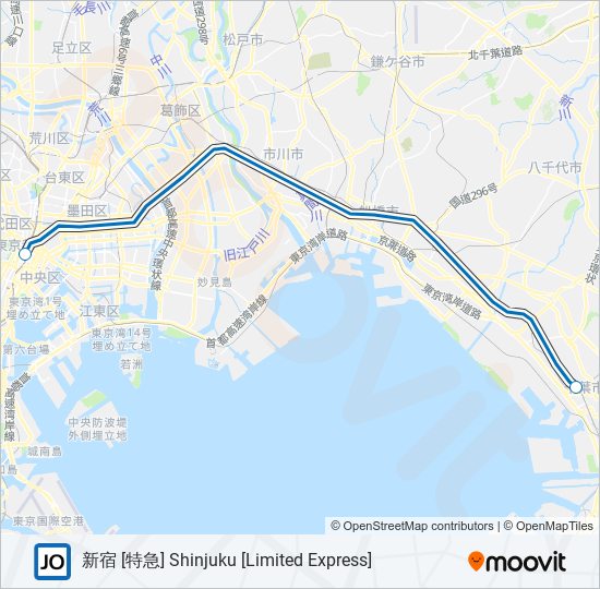 総武快速線 SOBU RAPID LINE 地下鉄 - メトロの路線図