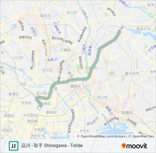常磐線快速 Joban Rapid Lineルート スケジュール 停車地 地図 仙台 特急 Sendai Limited Express
