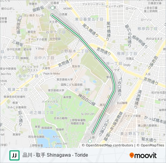 常磐線快速 JOBAN RAPID LINE 地下鉄 - メトロの路線図