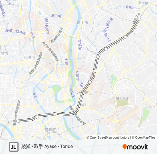 常磐線各駅停車 JOBAN LOCAL LINE 地下鉄 - メトロの路線図