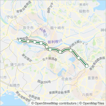 成田線我孫子支線 NARITA ABIKO BRANCH LINE Metro Line Map