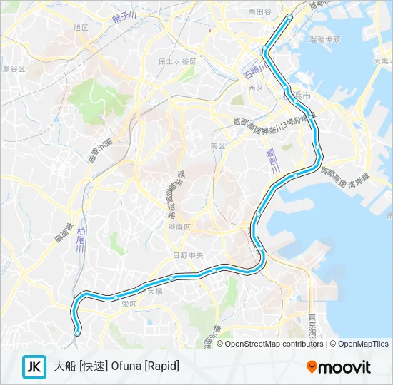 京浜東北線・根岸線 KEIHIN-TOHOKU-NEGISHI LINE 地下鉄 - メトロの路線図