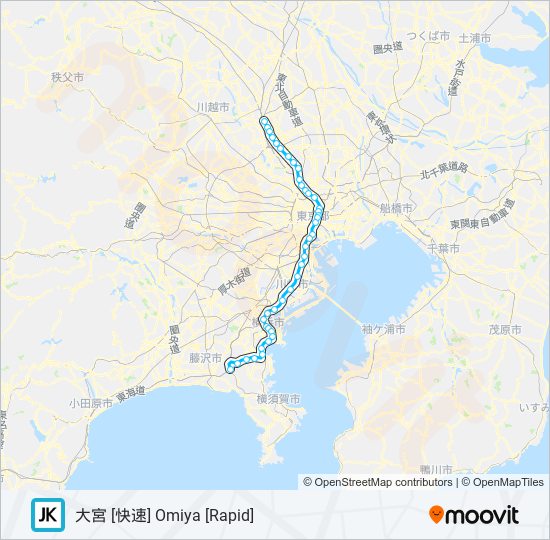 京浜東北線・根岸線 KEIHIN-TOHOKU-NEGISHI LINE 地下鉄 - メトロの路線図