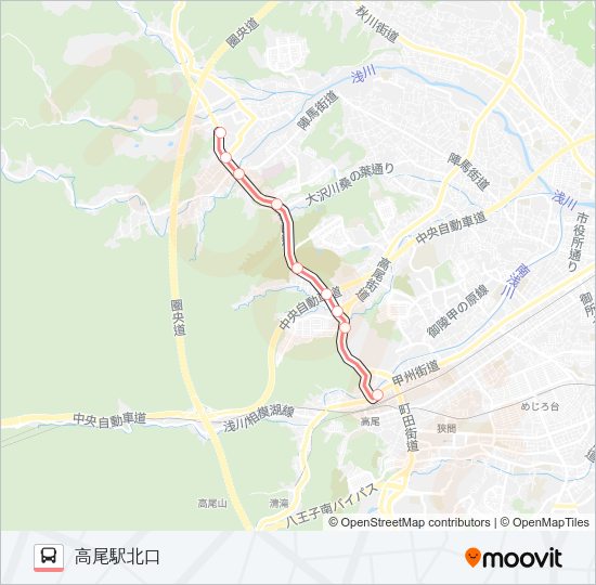 深夜  Line Map
