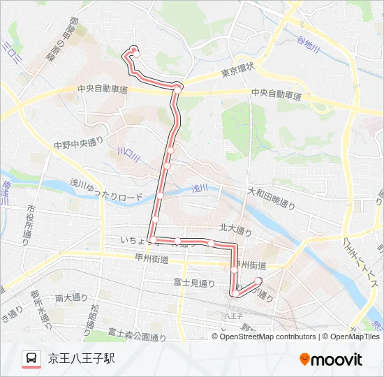 い11 の路線図