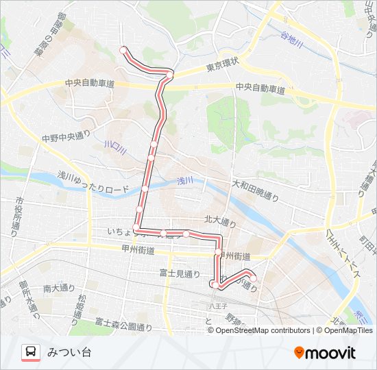 い11  Line Map