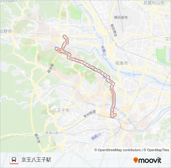 ひ07 の路線図