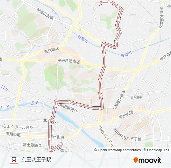 バ01 の路線図