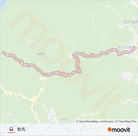 五10 bus Line Map