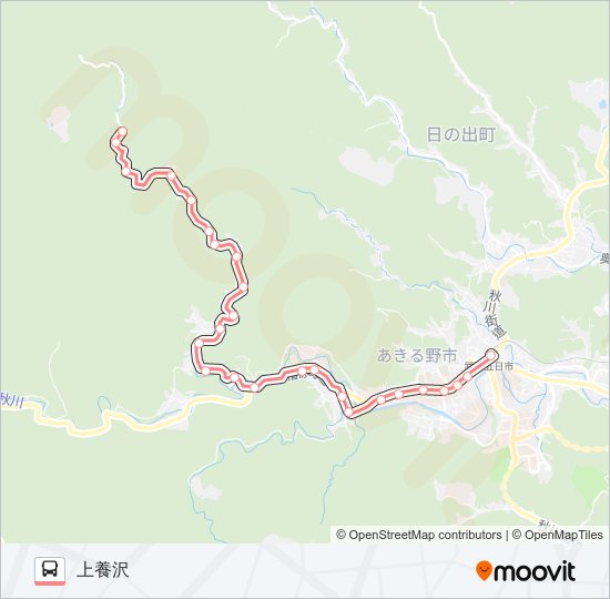 五15 bus Line Map