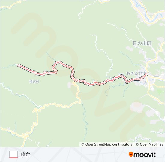 五18 bus Line Map