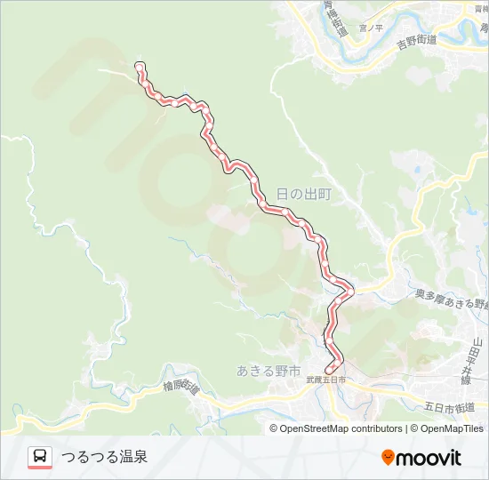 五20 の路線図