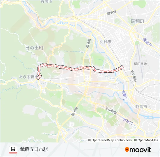 五30  Line Map