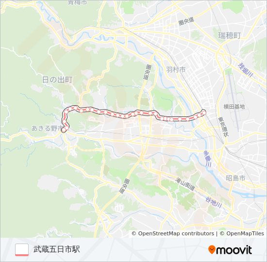 五30 bus Line Map