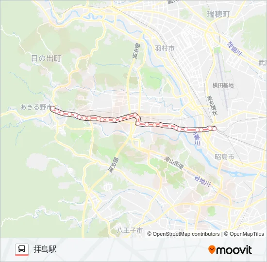 五40  Line Map
