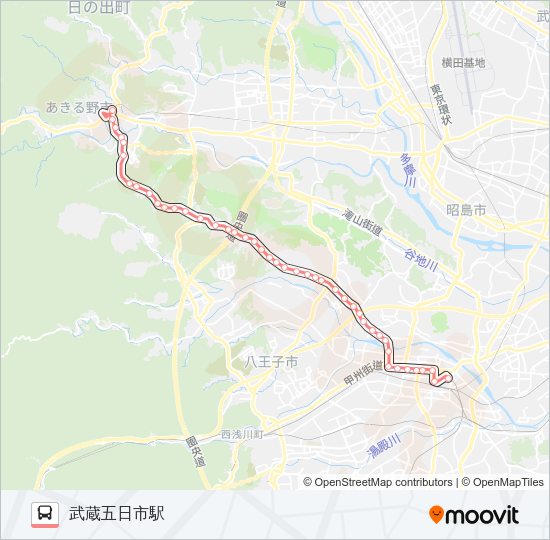 八20  Line Map