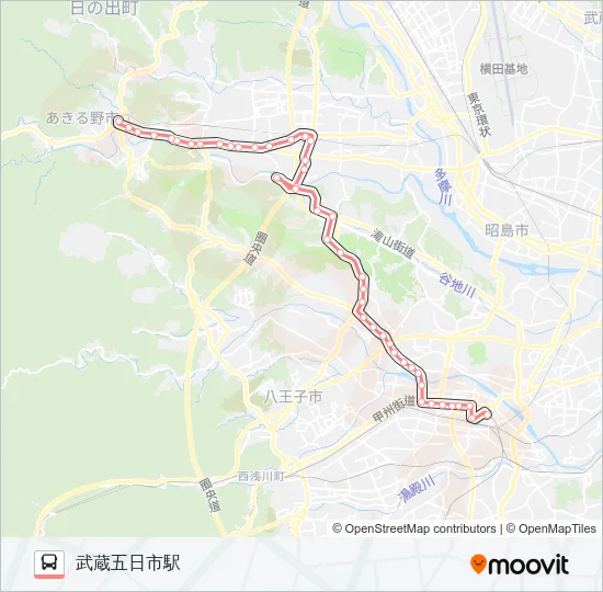 八30  Line Map