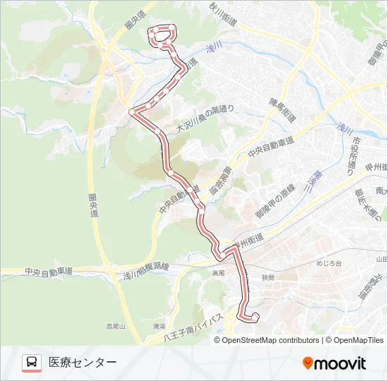 医01 の路線図