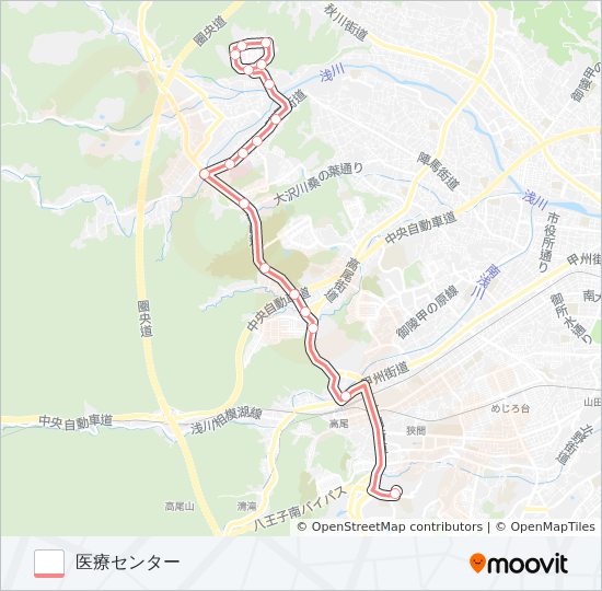 医01 bus Line Map