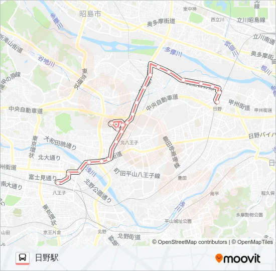 大11 の路線図