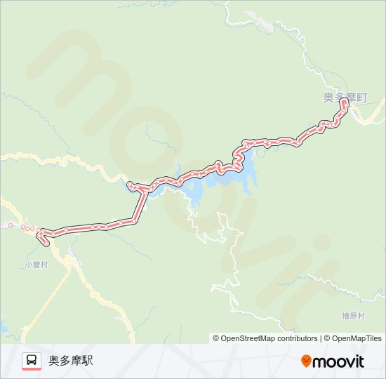 奥12 bus Line Map